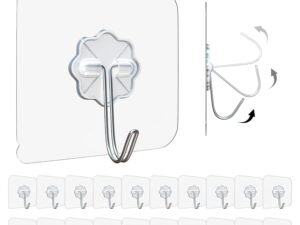 Home & Kitchen:
ʼwall hooks for bathroomʼ