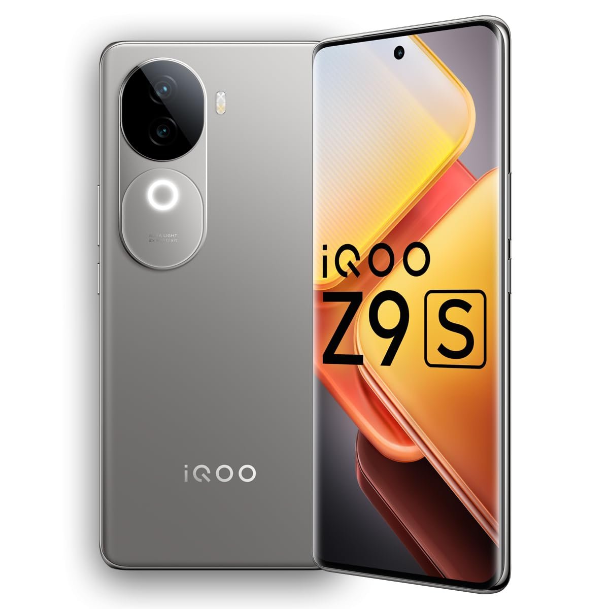 iQOO Z9s 5G (Titanium Matte, 8GB RAM, 128GB Storage) | iQOO Z9s 5G (Onyx Green