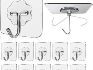 Home & Kitchen:
ʼwall hooks for bathroomʼ