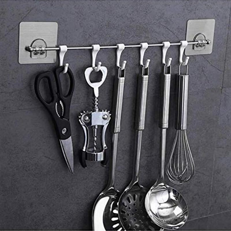 Anshri Plastic Wall Hanger Hooks for Hanging Clothes Home Kitchen Home & Kitchen:
ʼwall hooks for bathroomʼ
