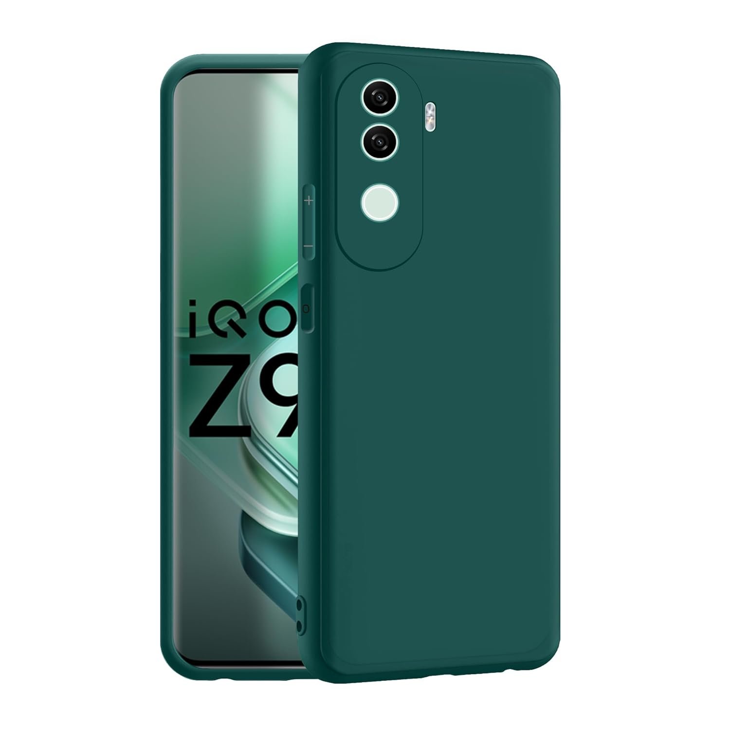 CEDO iQOO Z9s / Vivo V40e (5G) Back Cover | iQOO Z9s 5G (Onyx Green