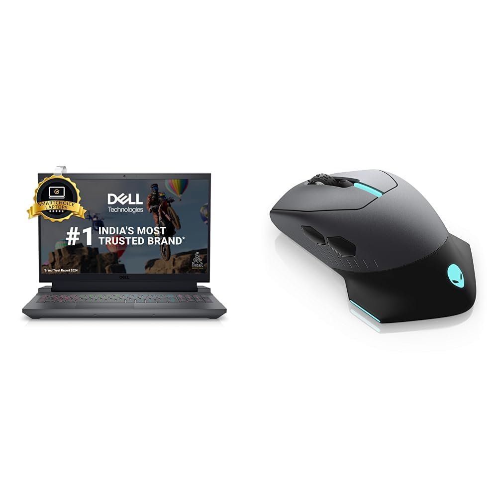 Dell [Smartchoice G15-5530 Gaming Laptop, Intel Core i5-13450HX, 16GB DDR5, Dell G15‑5530 Core i5‑13450HX RTX 3050 gaming laptop