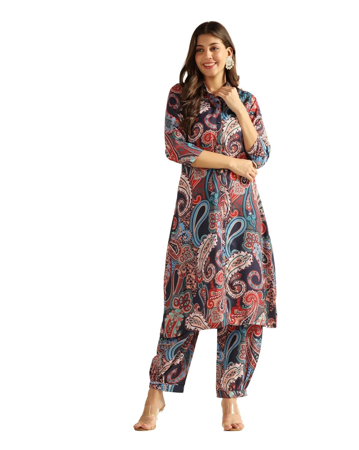 Leriya Fashion Women's Rayon Floral Ethnic Co Ord Set || fashion