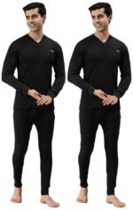Lux Cottswool Menʼs Cotton Thermal Set