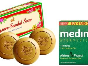 Mysore Sandal Soap pack of 3 (450 g)