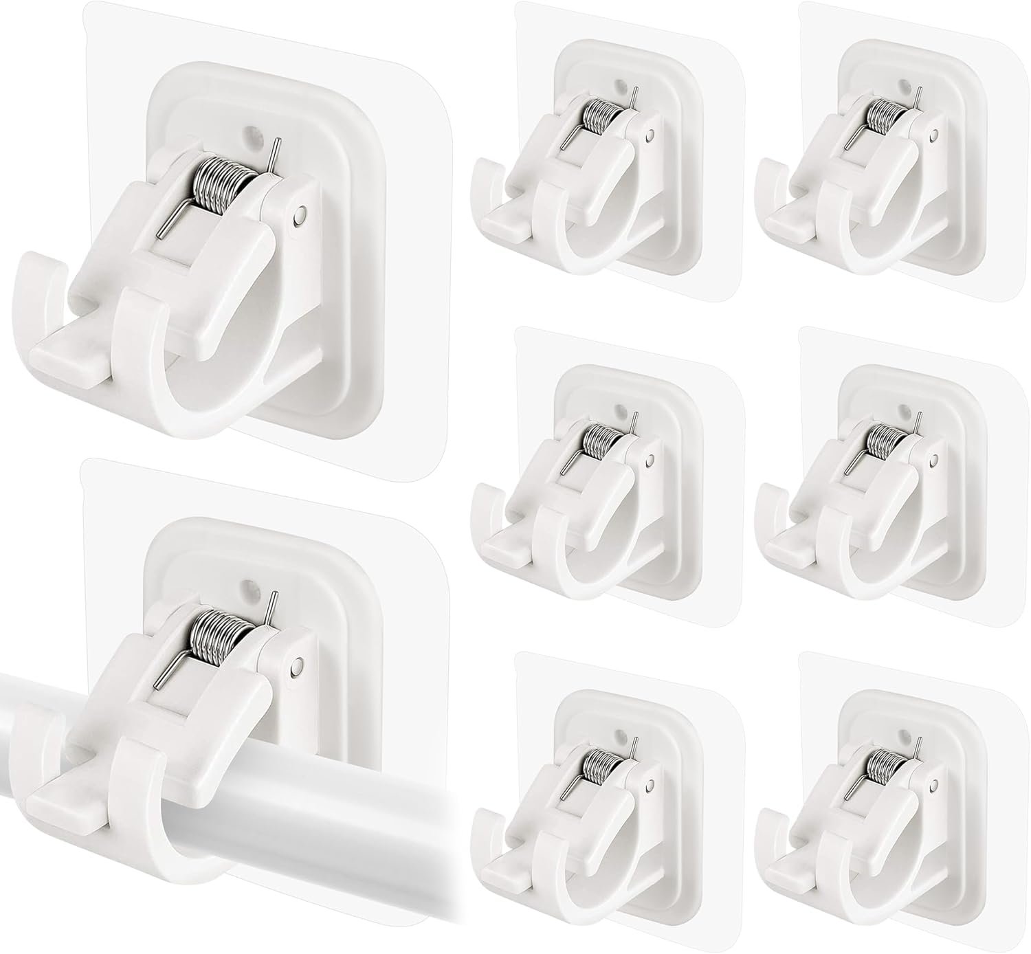 QXORE Plastic Adhesive Hooks For Hanging Heavy Duty Robe Towel Home & Kitchen:
ʼwall hooks for bathroomʼ