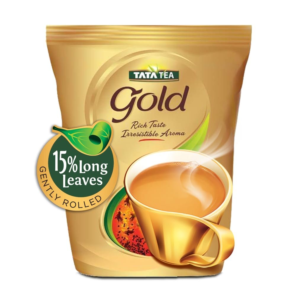 Tata Tea Gold 1kg, Premium Assam Teas With Gently Rolled grocery