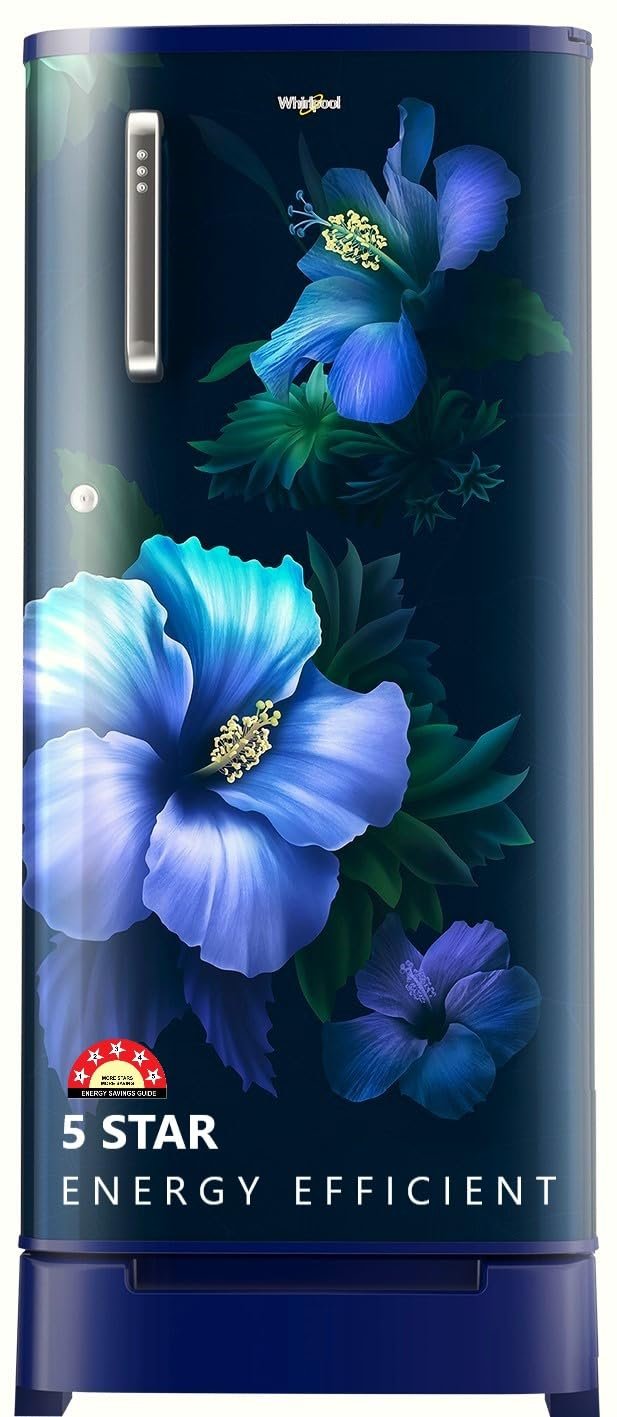 Whirlpool 184 L 5 Star Direct-Cool Single Door Refrigerator with Samsung 183 L 5‑Star Single Door Refrigerator