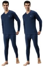 Lux Cottswool Menʼs Cotton Thermal Set