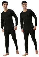 Lux Cottswool Menʼs Cotton Thermal Set