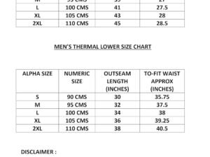 Lux Cottswool Menʼs Cotton Thermal Set