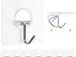 Home & Kitchen:
ʼwall hooks for bathroomʼ