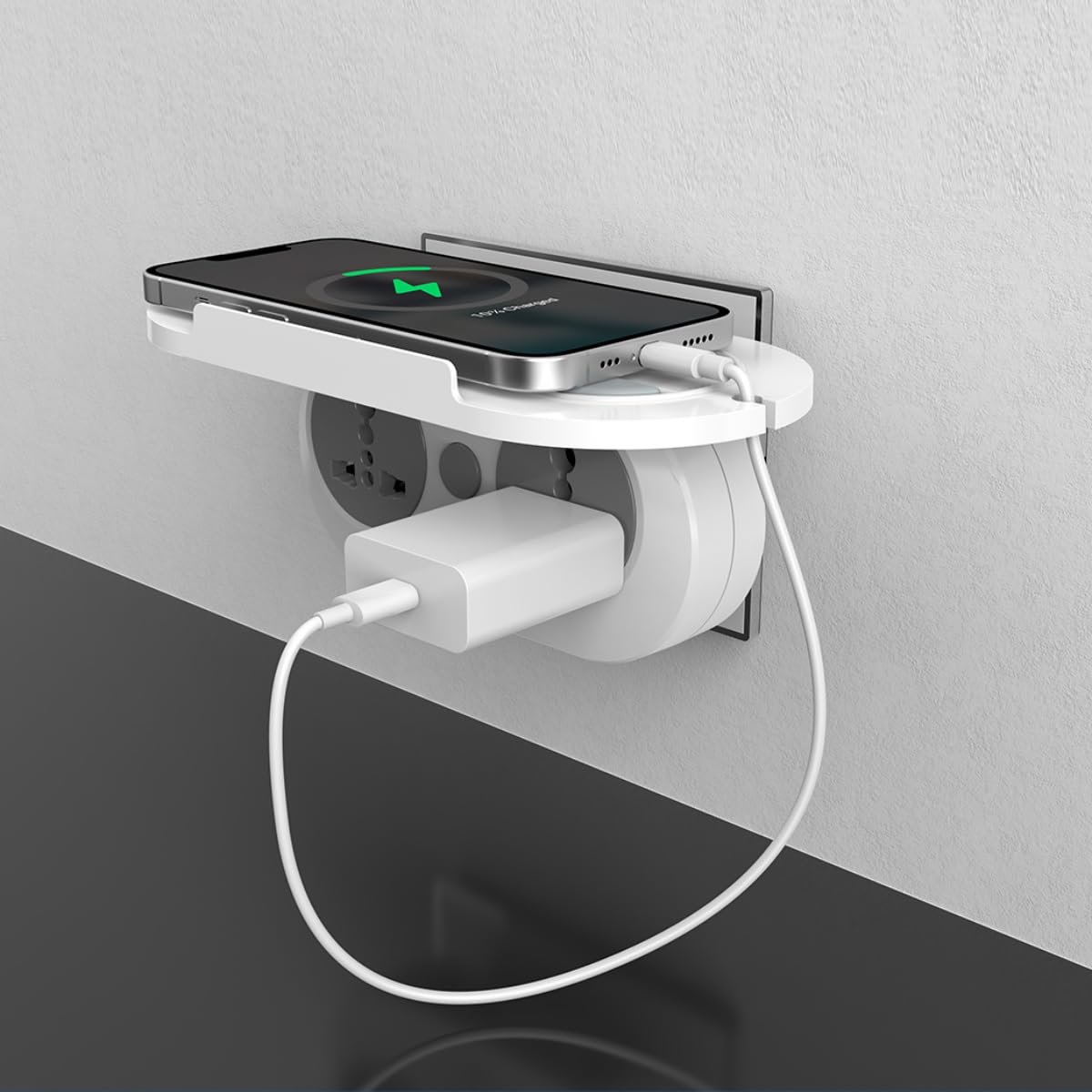 Goldmedal Wall-E-3 Pin Plug Travel Adaptor with Mobile Stand | home appliances