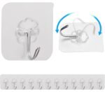 Home & Kitchen:
ʼwall hooks for bathroomʼ