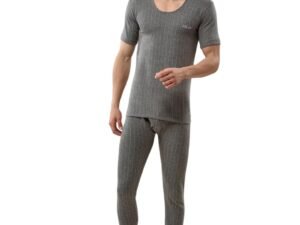 Lux Cottswool Menʼs Cotton Thermal Set