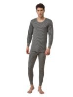 Lux Cottswool Menʼs Cotton Thermal Set