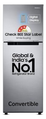 Samsung 236 L 3‑Star Frost Free Double Door Refrigerator