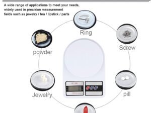ATOM Digital Kitchen Food Weighing Scale SF400