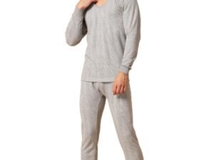 Lux Cottswool Menʼs Cotton Thermal Set