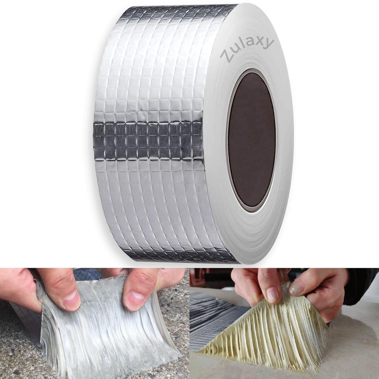 Zulaxy Leakage Repair Waterproof Aluminium Rubber Tape, Hot & Cold best deals
