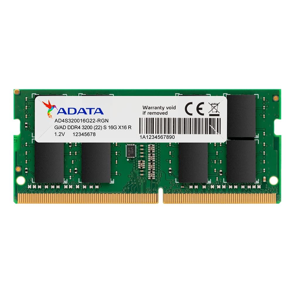 ADATA Premier 8GB 3200MHz SO-DIMM DDR4 Laptop Memory, Single RAM 8GB RAM