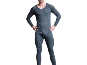 Lux Cottswool Menʼs Cotton Thermal Set