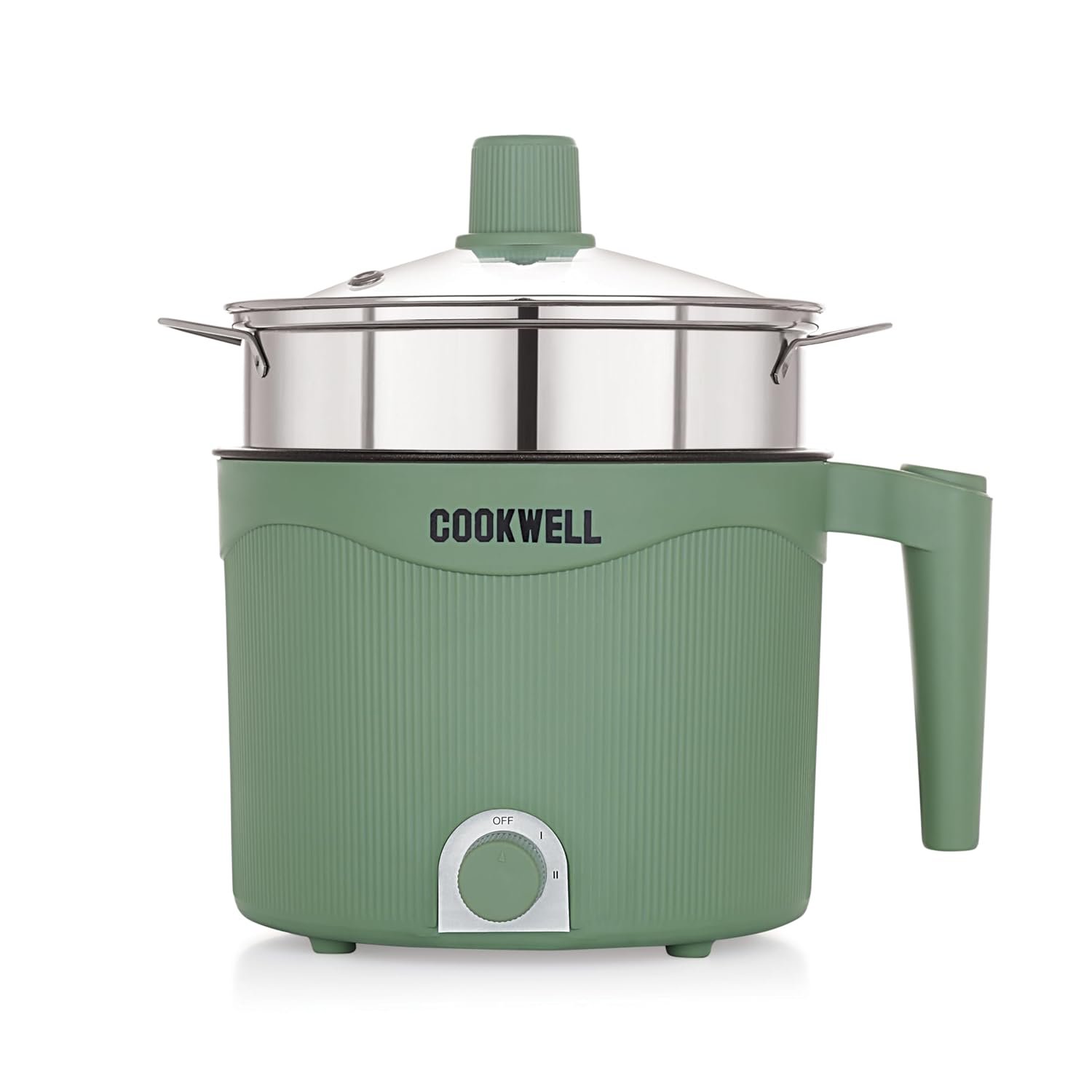 Cookwell Multipurpose Cook Kettle With 1.5L Nonstick Inner Pot, Stainless home appliances