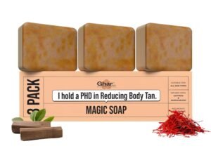 Ghar Soaps Sandalwood & Saffron Magic Soap 300 g