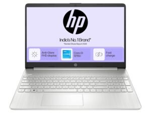 HP 15s 12th Gen Intel Core i3‑1215U FHD laptop