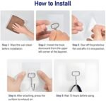 Home & Kitchen:
ʼwall hooks for bathroomʼ