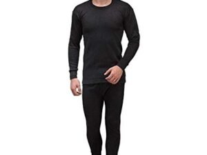 Lux Cottswool Menʼs Cotton Thermal Set