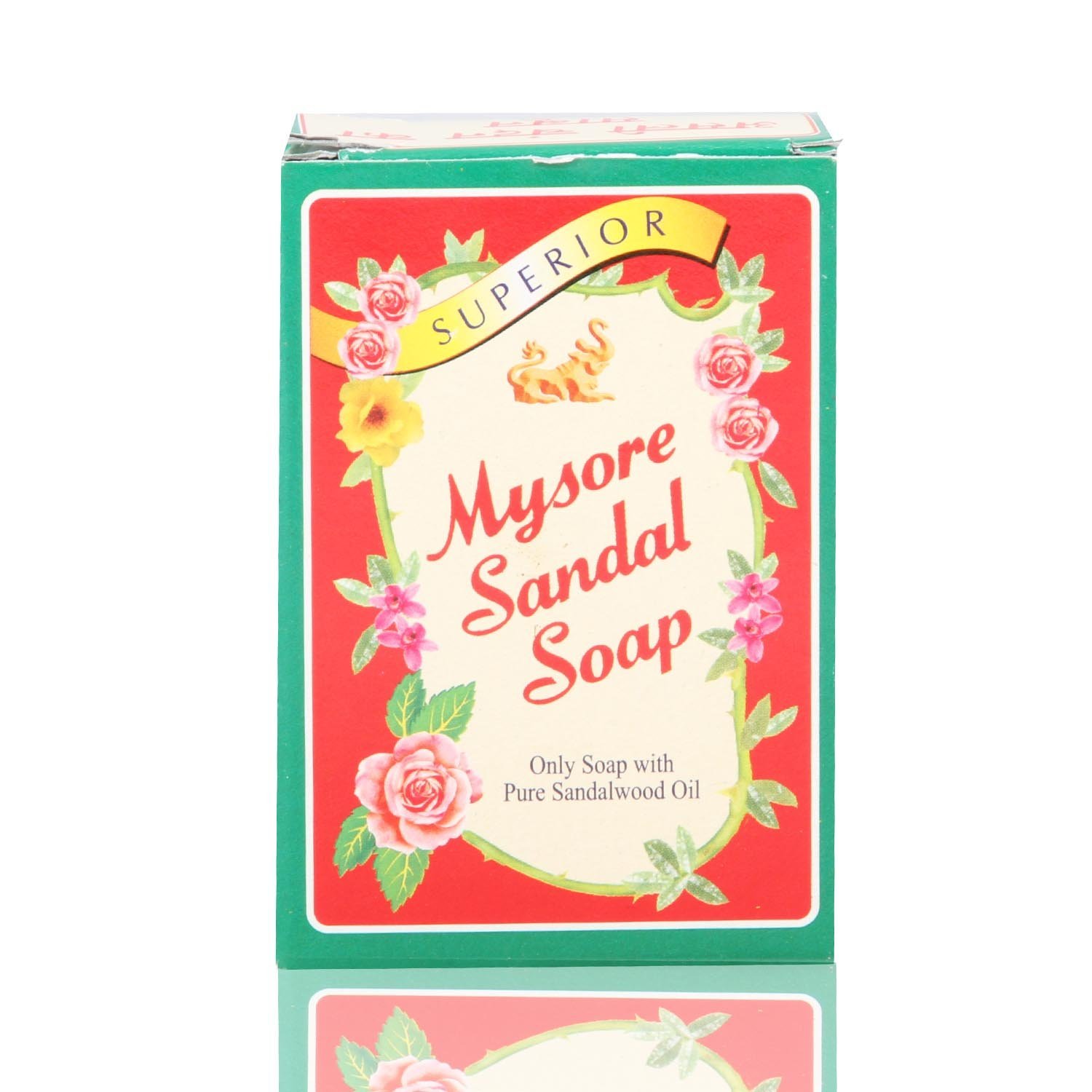 Mysore Sandal Bathing Soap, 125g Mysore Sandal Soap pack of 3 (450 g)