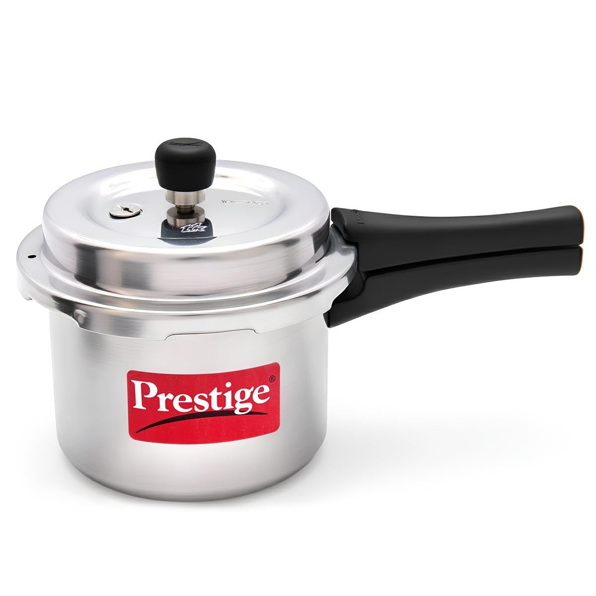 Prestige 3 Litre Aluminium Popular Svachh Outerlid Pressure Cooker|Deep Lid Butterfly Curve 3 Litre Pressure Cooker
