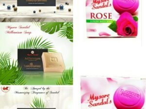 Mysore Sandal Soap pack of 3 (450 g)