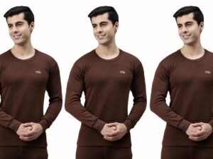 Lux Cottswool Menʼs Cotton Thermal Set