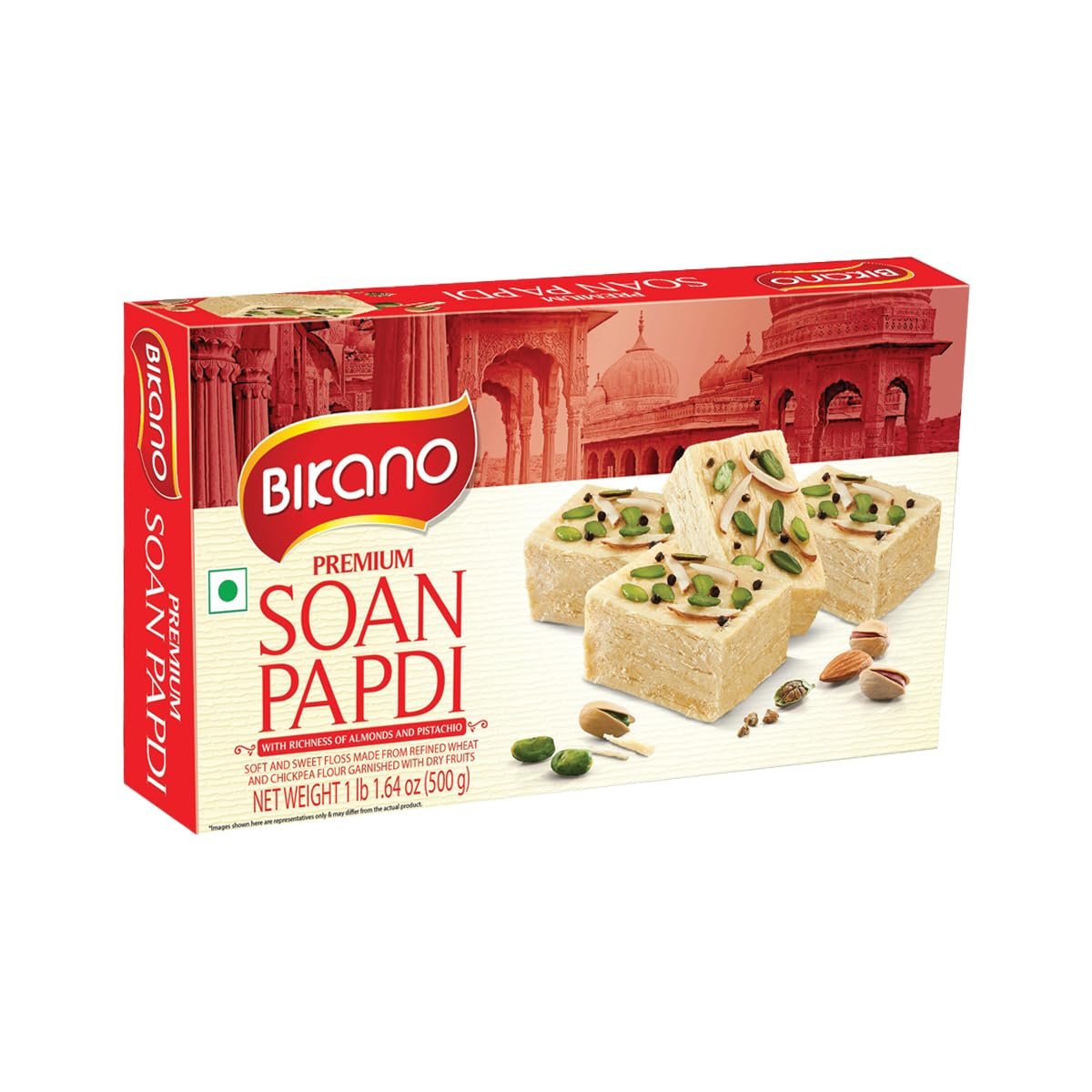 Bikano Soan Papdi Premium 500g grocery