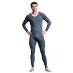 Lux Cottswool Menʼs Cotton Thermal Set