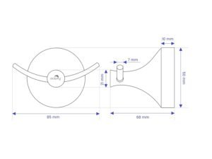 Home & Kitchen:
ʼwall hooks for bathroomʼ