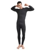 Lux Cottswool Menʼs Cotton Thermal Set