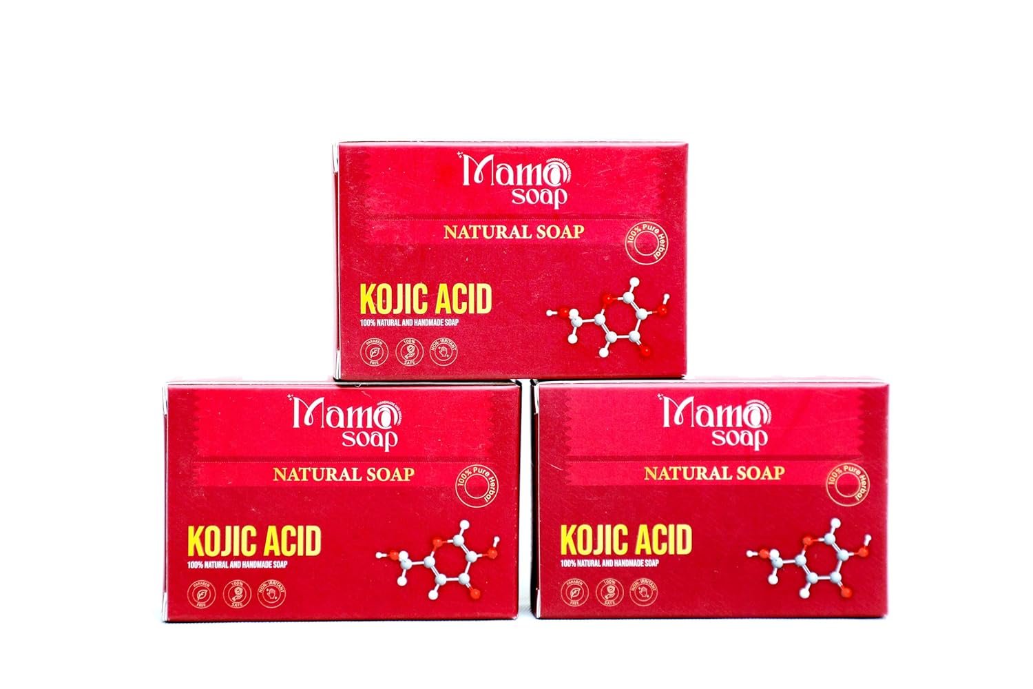 Kojic Acid 2% Soap with Niacinamide | For Pigmentation, Sun Ghar Soaps Sandalwood & Saffron Magic Soap 300 g