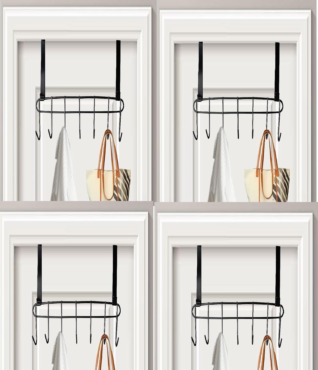 Konquer TimeS Heavy Duty Stainless Steel Over The Door Hook Home & Kitchen:
ʼwall hooks for bathroomʼ