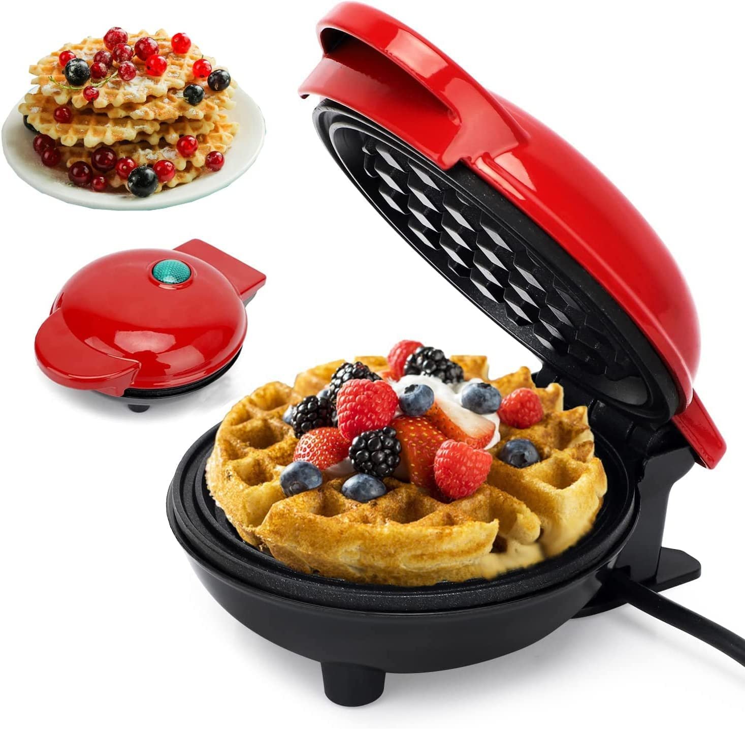 Mini Waffle Maker Machine 3 In 1 For Home Kitchen home appliances
