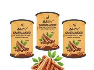 Mysore Sandal Soap pack of 3 (450 g)