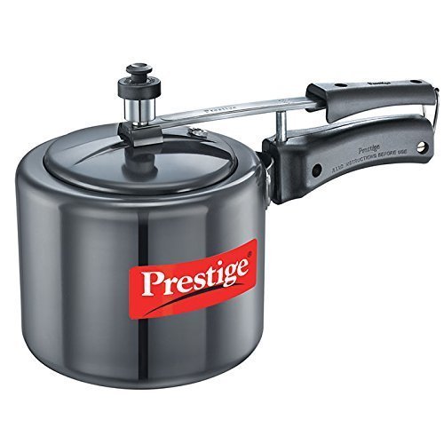 Prestige Nakshatra Plus Aluminium Pressure Cooker, 3 Litres Butterfly Curve 3 Litre Pressure Cooker