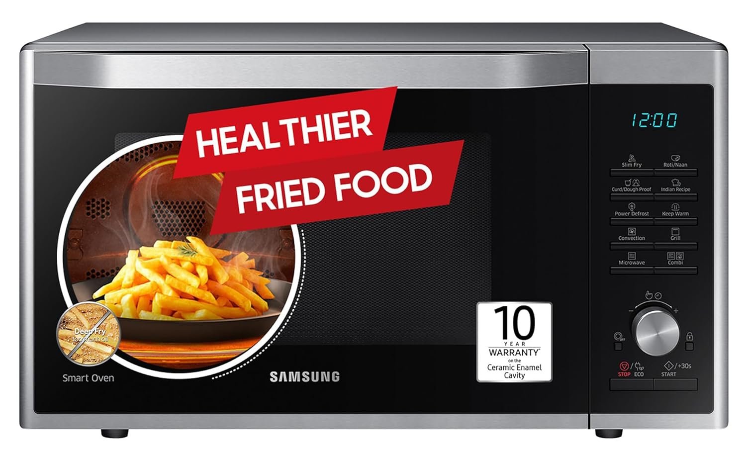 Samsung 32L, Slim Fry, Convection Microwave Oven with Tandoor and home appliances
