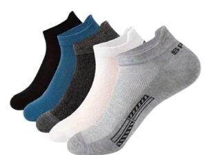 SJeware 12 Pairs Solid Cotton Ankle Socks Pack