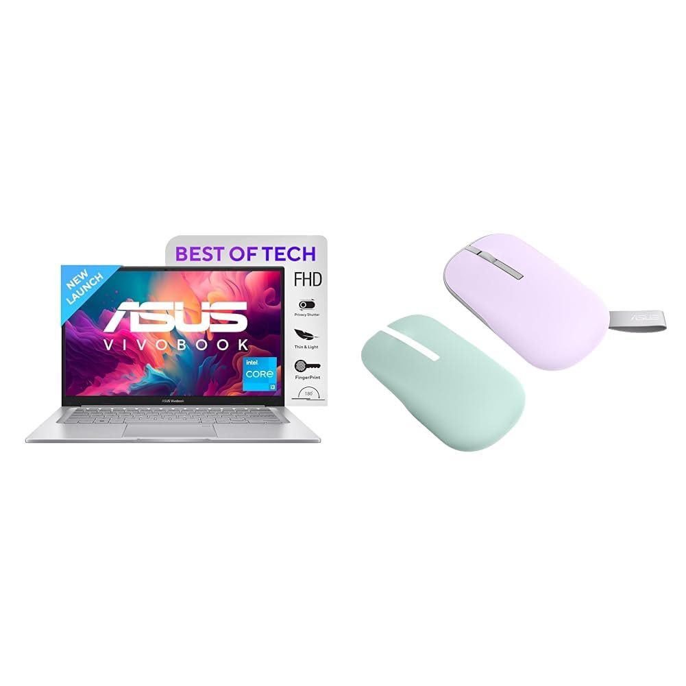 ASUS Vivobook 14, IntelCore i3-1215U 12th Gen, 14" (35.56 cm) HP 15s 12th Gen Intel Core i3‑1215U FHD laptop