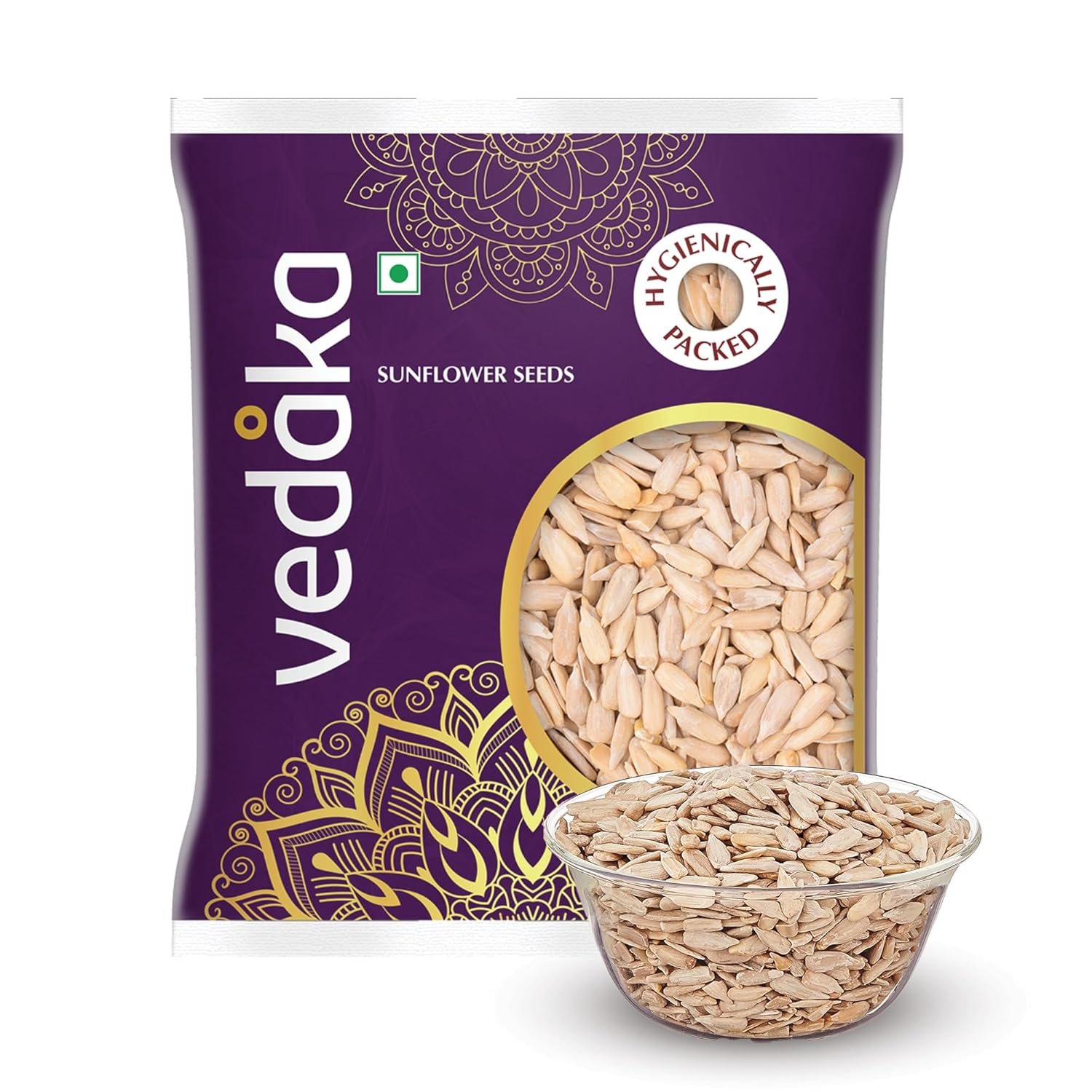Amazon Brand - Vedaka Premium Sunflower Seeds | 500 G grocery
