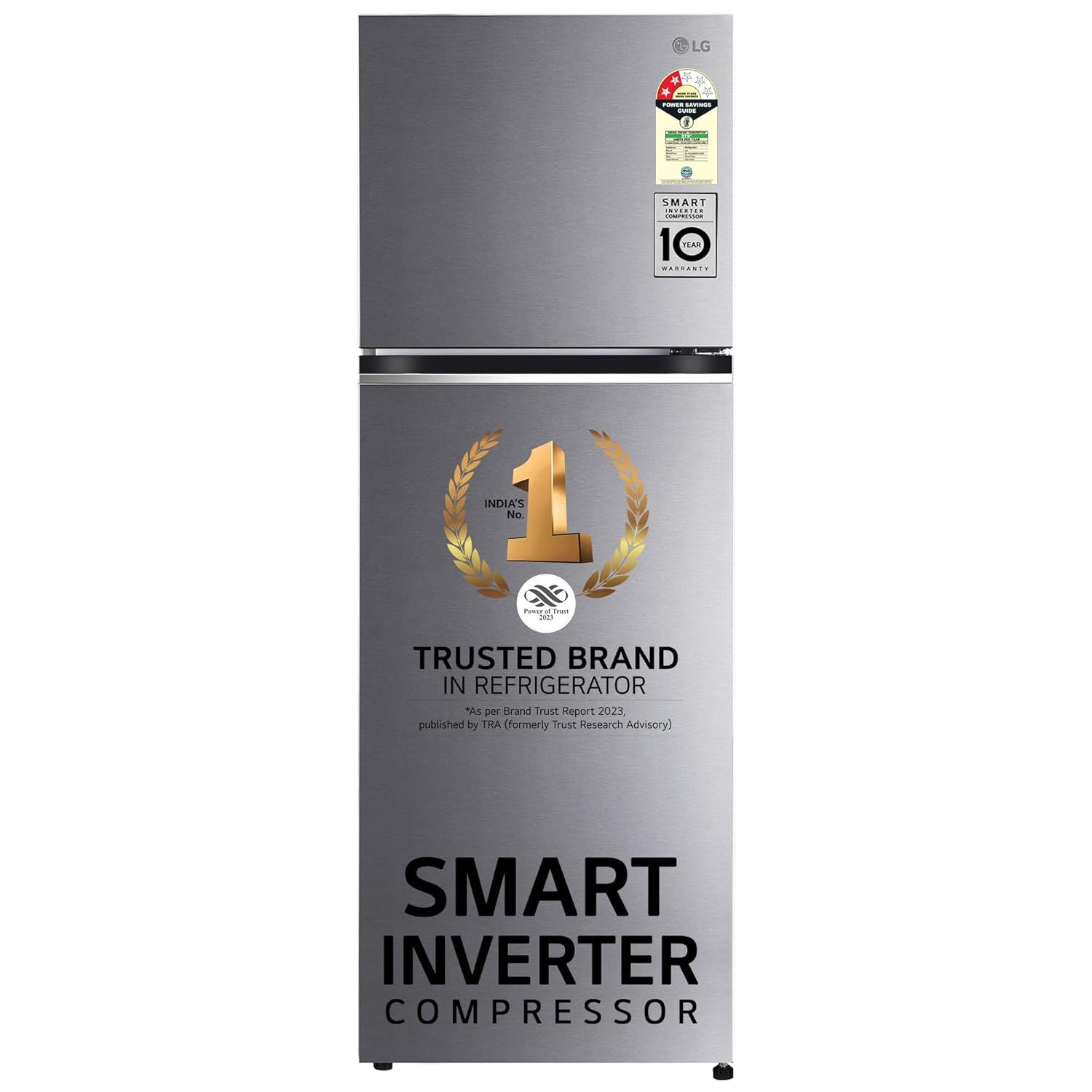LG 322 L 2 Star Smart Inverter Frost-Free Double Door LG 242 L 3‑Star Smart Inverter Frost‑Free Double Door Refrigerator