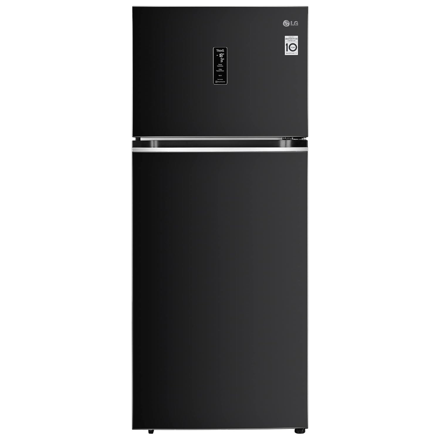 LG 423 L 3 Star Frost-Free Smart Inverter Wi-Fi Double LG 242 L 3‑Star Smart Inverter Frost‑Free Double Door Refrigerator